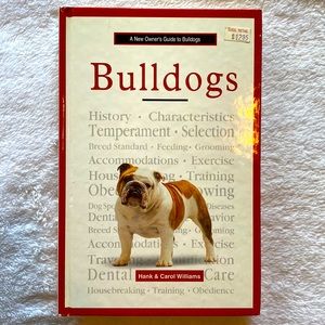 🆕NEW OWNERS GUIDE TO BULLDOGS by Hank and Carol Williams  NWT
